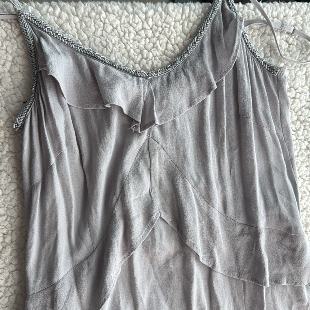 Lovestitch Women's Light Gray Maxi Dress - Picture 4 of 4